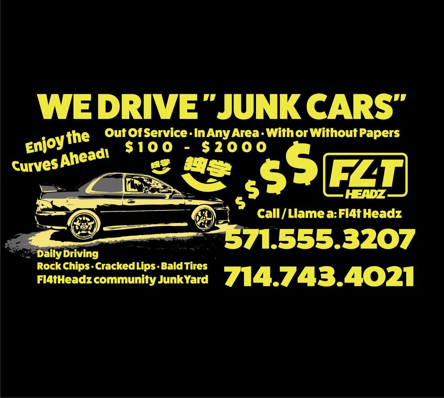 Junk Cars Tee