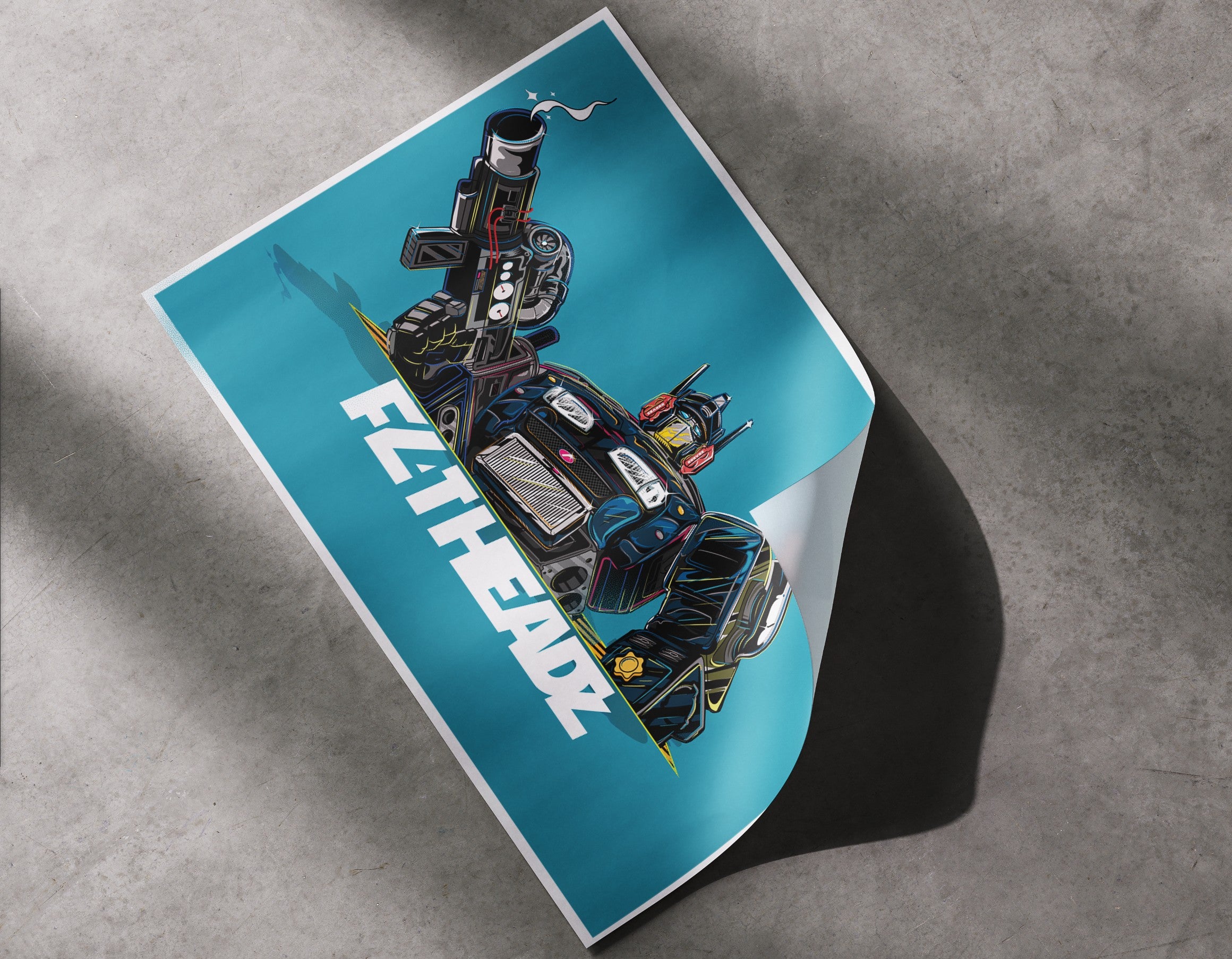 22B PRIME MECH -  13x19 POSTER PRINT