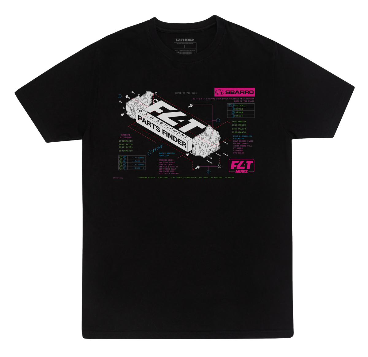PARTS FINDER TEE