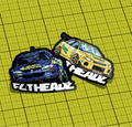 FL4THEADZ SUPER LEMON BUG & 555 GC STICKER Set 2-Pack